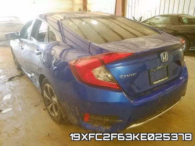 19XFC2F63KE025378 фото 4