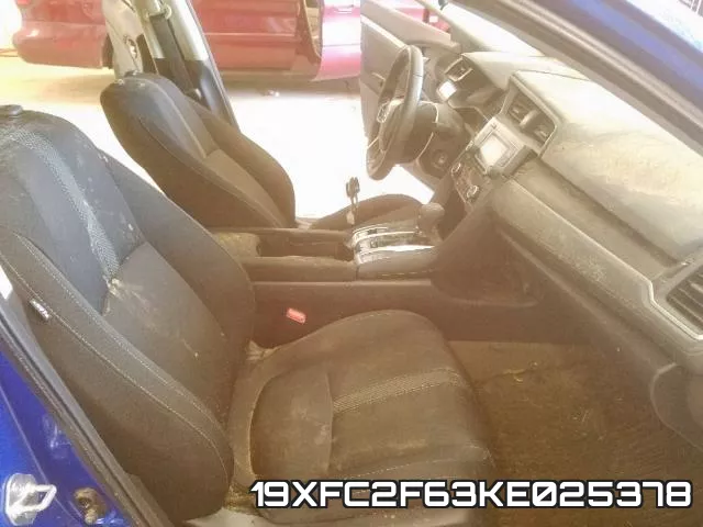 19XFC2F63KE025378 фото 6