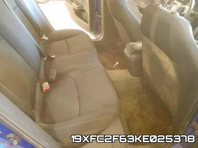 19XFC2F63KE025378 фото 7