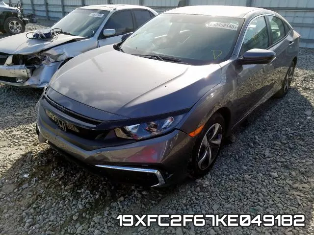 19XFC2F67KE049182 фото 3