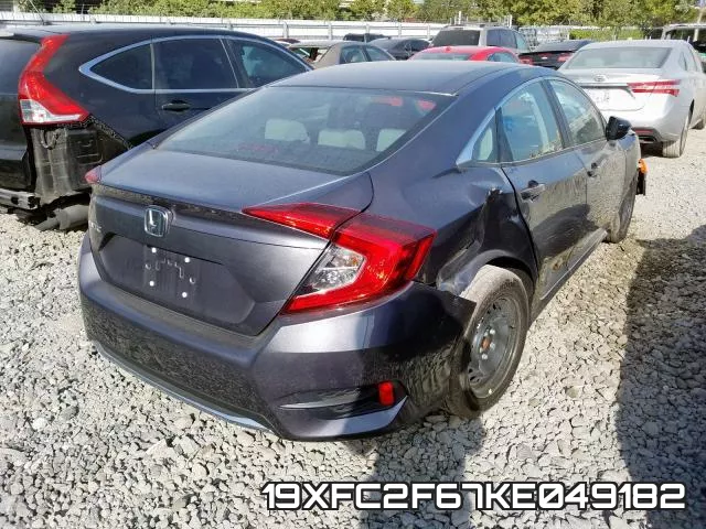 19XFC2F67KE049182 фото 5
