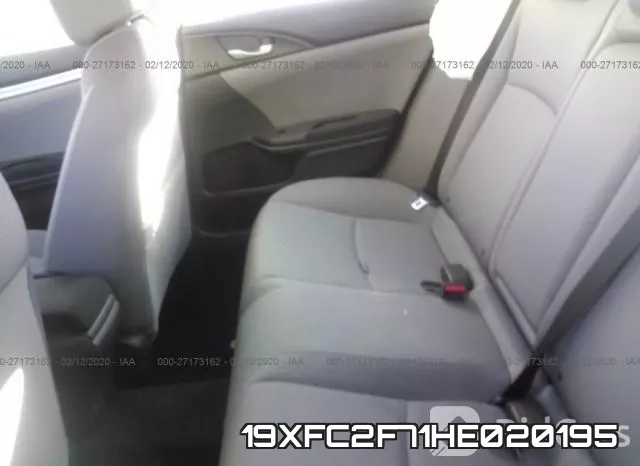 19XFC2F71HE020195 фото 9