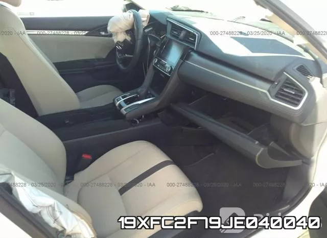 19XFC2F79JE040040 фото 6