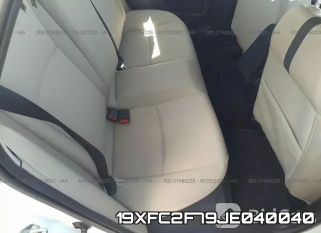 19XFC2F79JE040040 фото 9