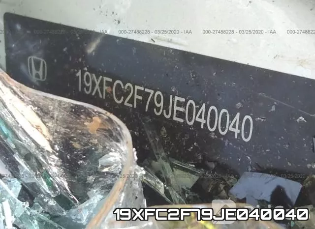 19XFC2F79JE040040 фото 10