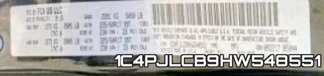 1C4PJLCB9HW548551 фото 2