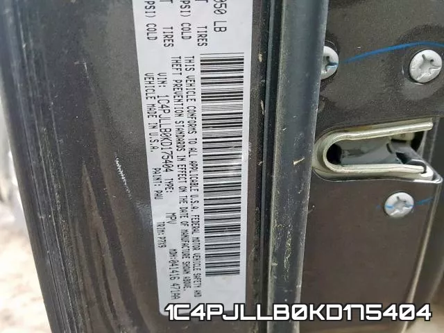 1C4PJLLB0KD175404 фото 2