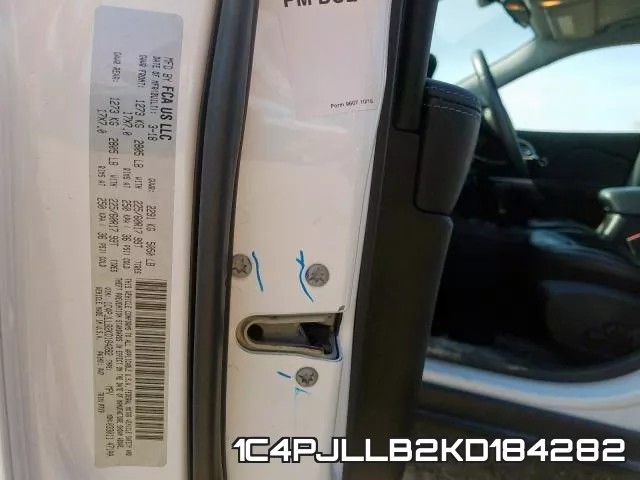 1C4PJLLB2KD184282 фото 2