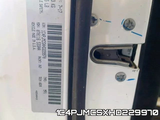 1C4PJMCSXHD229970 фото 2