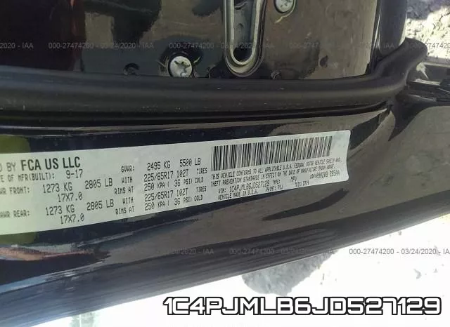 1C4PJMLB6JD527129 фото 10