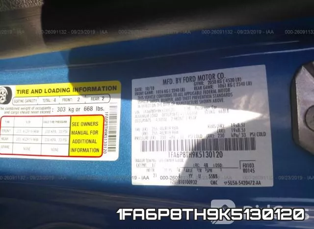 1FA6P8TH9K5130120 фото 10