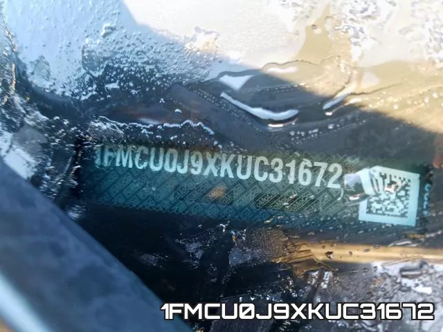 1FMCU0J9XKUC31672 фото 2