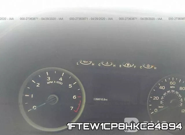 1FTEW1CP8HKC24894 фото 8