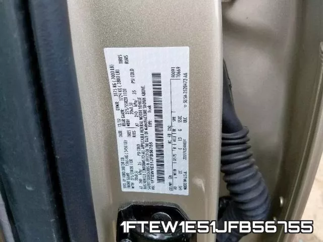 1FTEW1E51JFB56755 фото 2