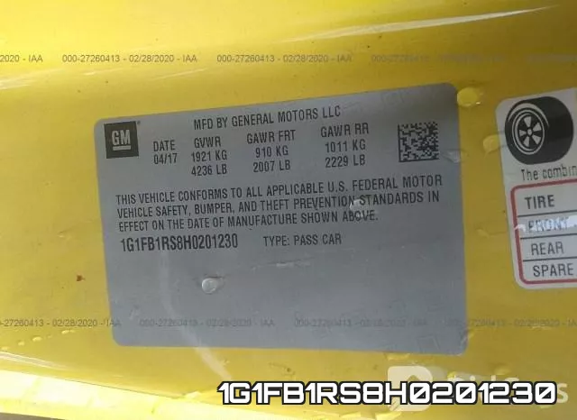 1G1FB1RS8H0201230 фото 10