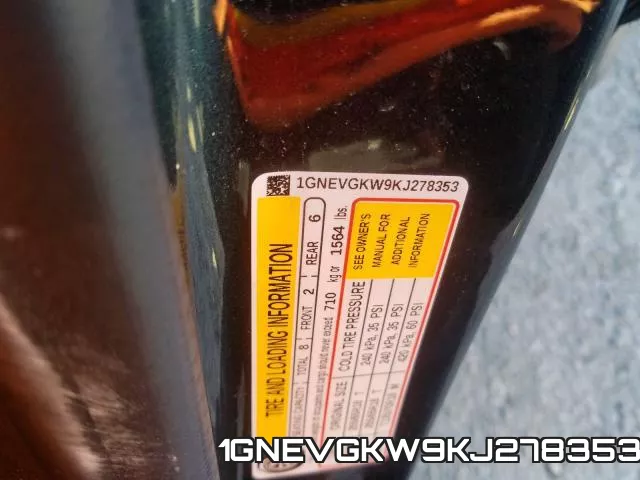 1GNEVGKW9KJ278353 фото 2