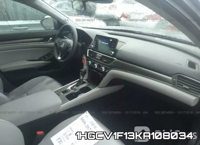 1HGCV1F13KA108034 фото 6