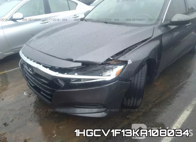 1HGCV1F13KA108034 фото 7