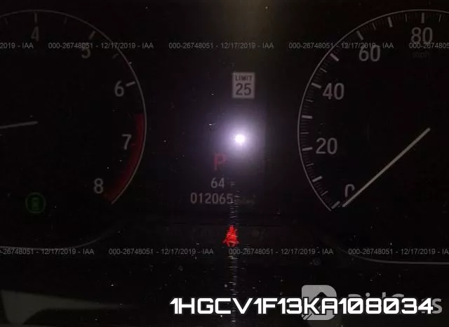 1HGCV1F13KA108034 фото 8