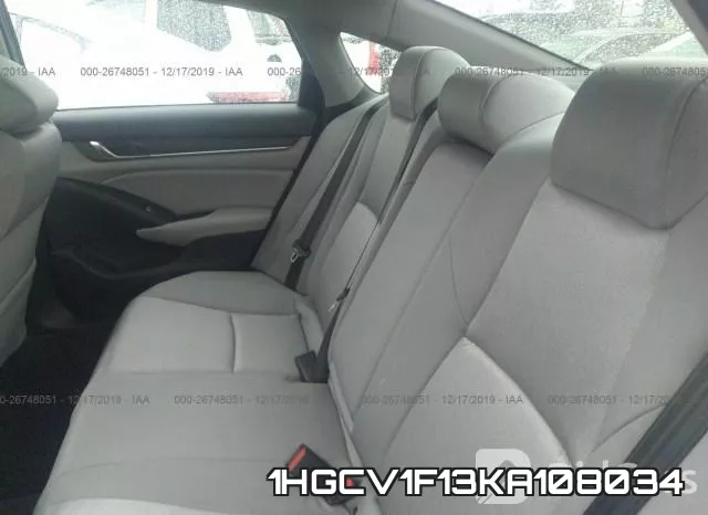 1HGCV1F13KA108034 фото 9