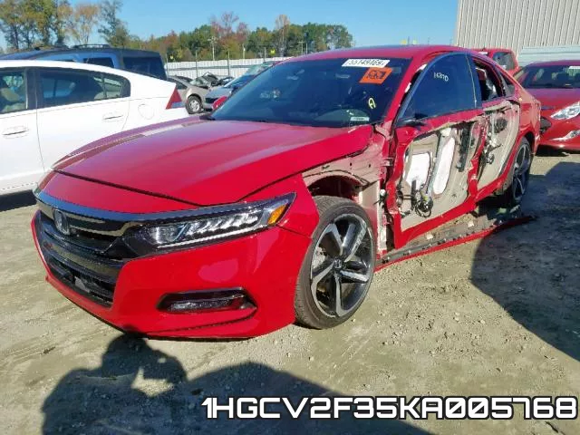 1HGCV2F35KA005768 фото 3