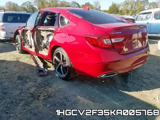 1HGCV2F35KA005768 фото 4