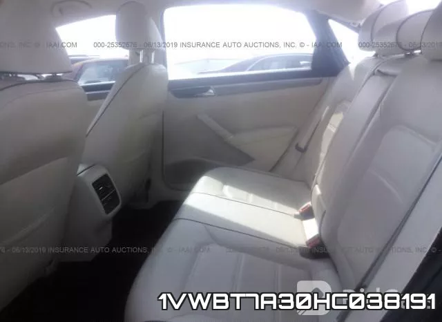 1VWBT7A30HC038191 фото 9