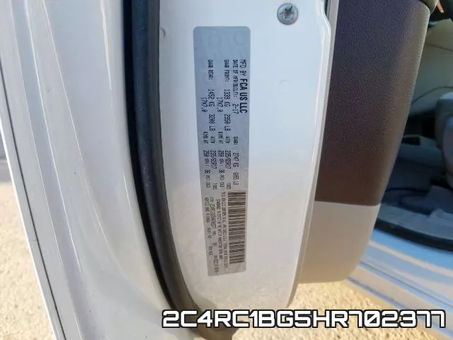 2C4RC1BG5HR702377 фото 2
