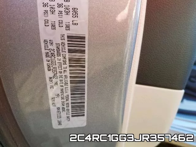 2C4RC1GG3JR357462 фото 2