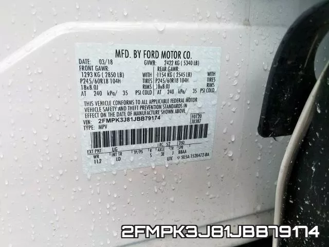 2FMPK3J81JBB79174 фото 2