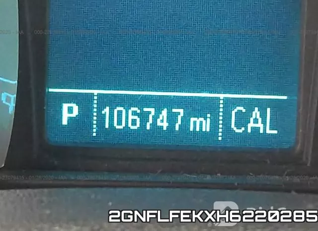 2GNFLFEKXH6220285 фото 8