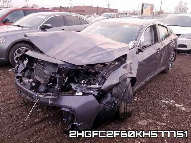 2HGFC2F60KH577751 фото 3