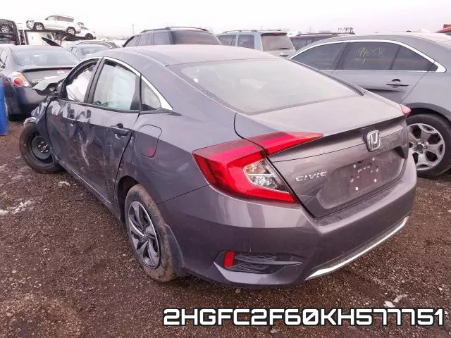 2HGFC2F60KH577751 фото 4