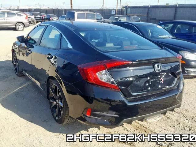 2HGFC2F82KH559320 фото 4