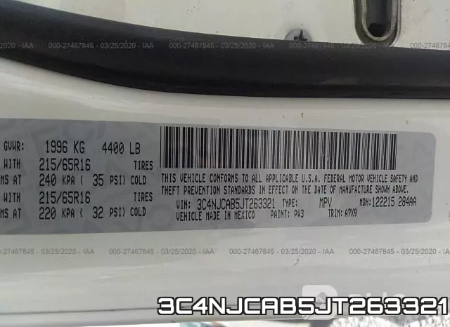 3C4NJCAB5JT263321 фото 10