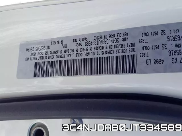 3C4NJDAB0JT334589 фото 2