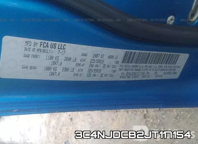 3C4NJDCB2JT117154 фото 10