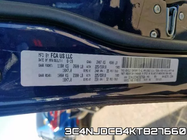 3C4NJDCB4KT827660 фото 2
