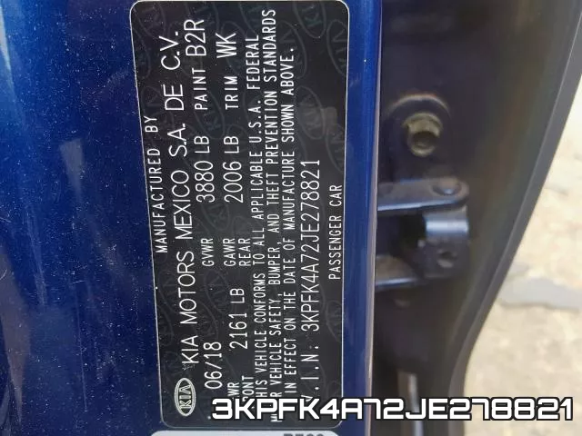 3KPFK4A72JE278821 фото 2