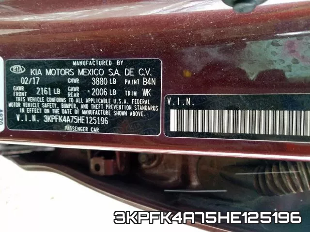 3KPFK4A75HE125196 фото 2