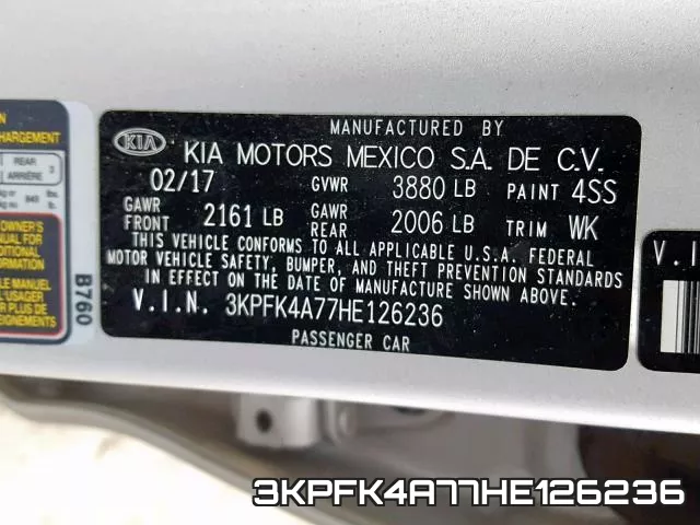 3KPFK4A77HE126236 фото 2