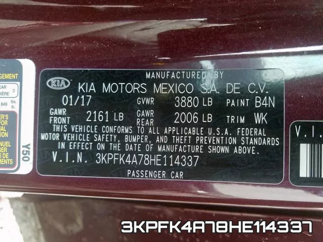 3KPFK4A78HE114337 фото 2