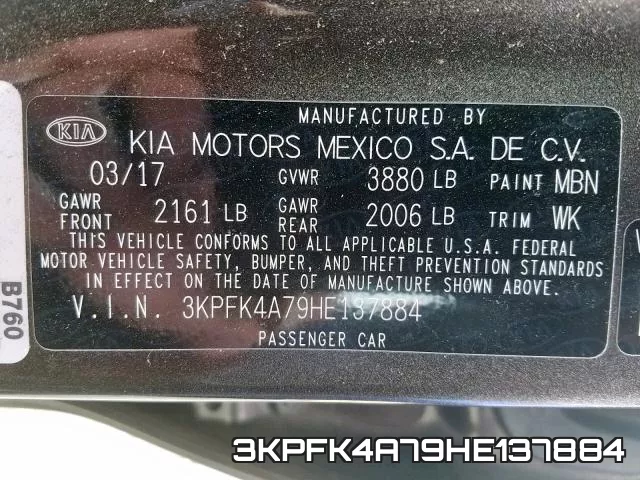 3KPFK4A79HE137884 фото 2