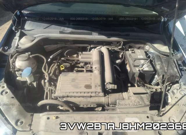3VW2B7AJ8HM202366 фото 2