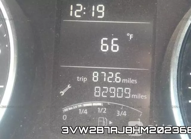 3VW2B7AJ8HM202366 фото 8