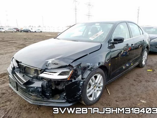 3VW2B7AJ9HM318403 фото 3