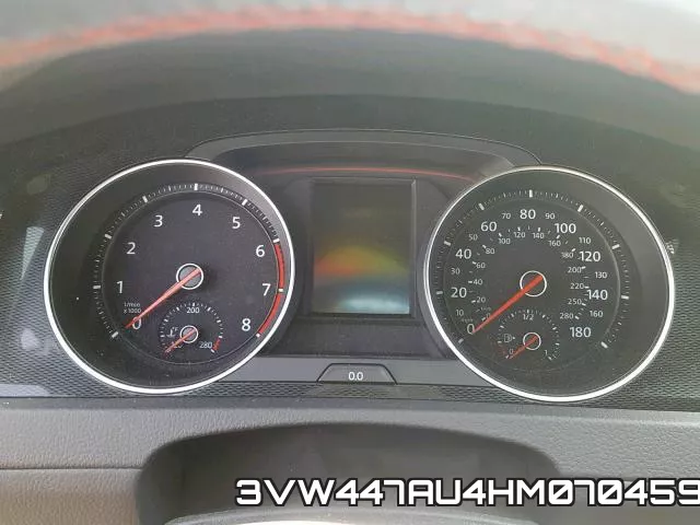 3VW447AU4HM070459 фото 9