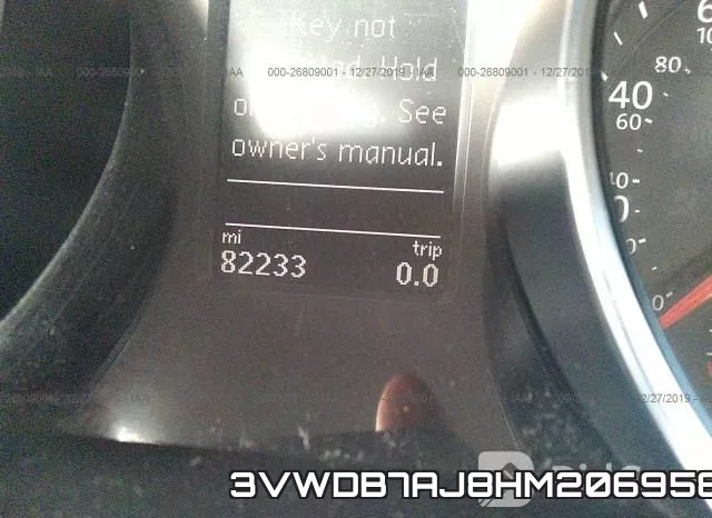 3VWDB7AJ8HM206958 фото 8