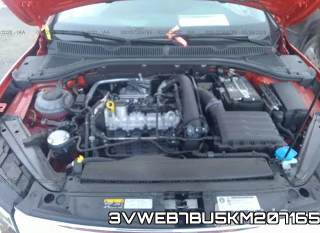 3VWEB7BU5KM207165 фото 2