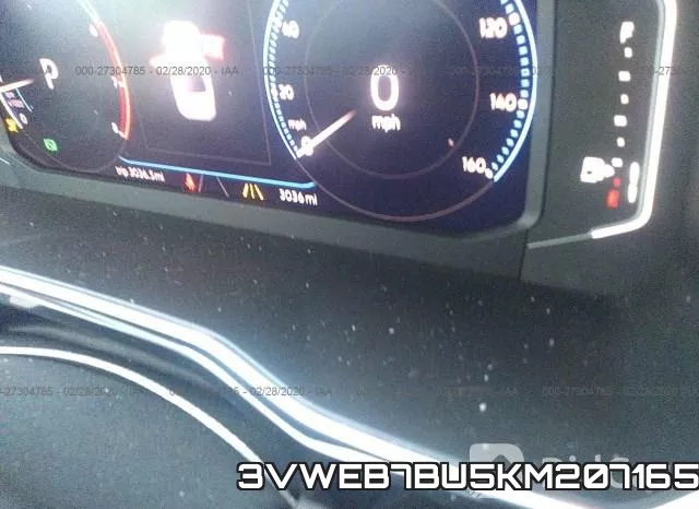 3VWEB7BU5KM207165 фото 8